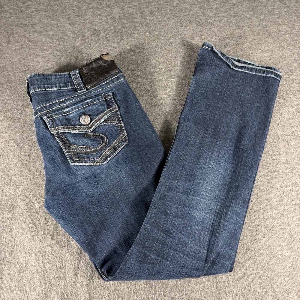 Silver Jeans Co. Suki Slim Boot Women's Bootcut Jeans Size 30x33 Blue